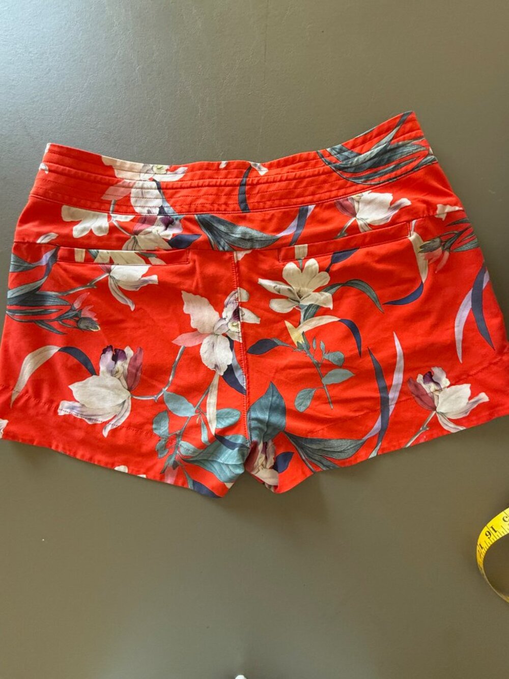 Athleta Women's Hudson Boardshorts Iris Garden On Fire Board Shorts 10 Tropical - Picture 2 of 10
